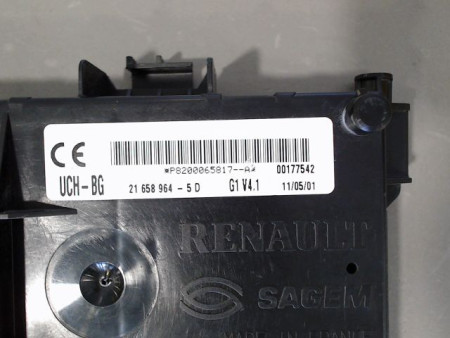 BOITIER GESTION HABITACLE RENAULT CLIO