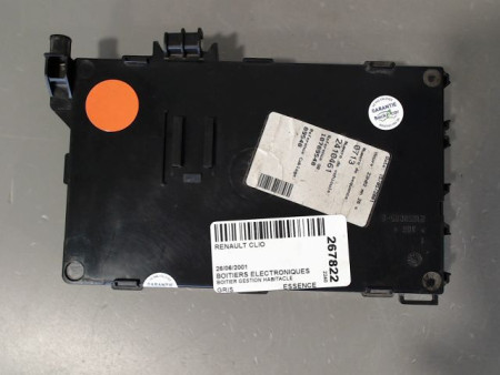 BOITIER GESTION HABITACLE RENAULT CLIO