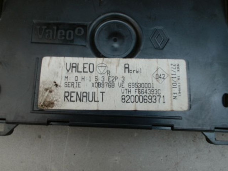 COMMANDE DE CHAUFFAGE RENAULT CLIO