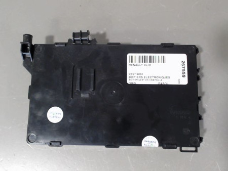 BOITIER GESTION HABITACLE RENAULT CLIO