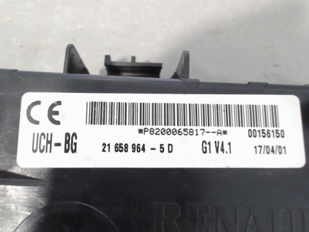 BOITIER GESTION HABITACLE RENAULT CLIO