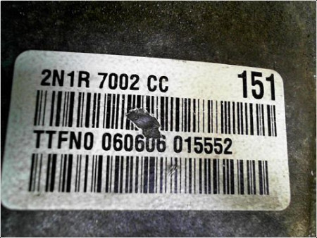 BOITE A VITESSE MECANIQUE FORD FIESTA 05-08 1.4 16V