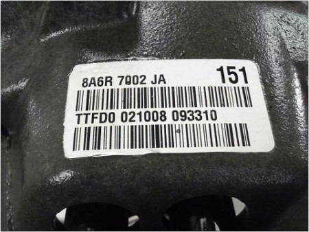 BOITE A VITESSE MECANIQUE FORD FIESTA 1.25
