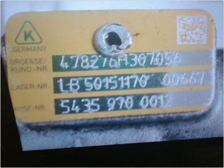 MOTEUR DIESEL RENAULT MODUS 1.5 dCi 