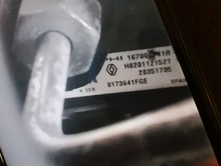 MOTEUR DIESEL RENAULT CLIO 1.5 dCi