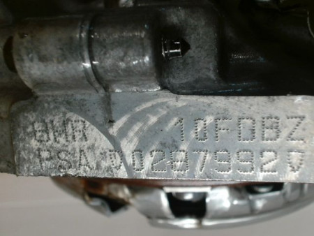 MOTEUR DIESEL PEUGEOT 207 1.4 HDi