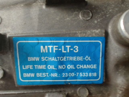 BOITE A VITESSE MECANIQUE B.M.W. SERIE 3 318 d