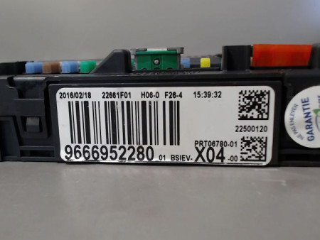 BOITIER GESTION HABITACLE CITROEN C3