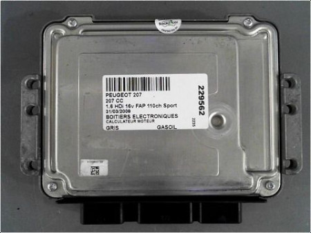 CALCULATEUR MOTEUR PEUGEOT 207 CC 07-15