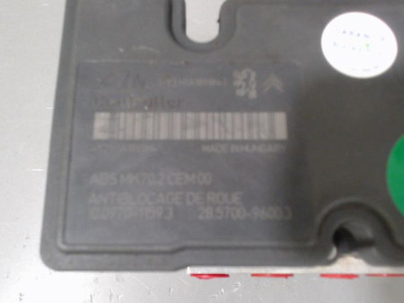 UNITE HYDRAULIQUE ABS PEUGEOT 207