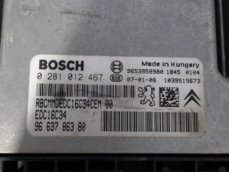 CALCULATEUR MOTEUR PEUGEOT 207
