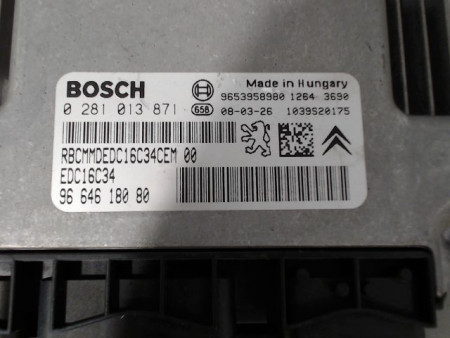 CALCULATEUR MOTEUR PEUGEOT 308