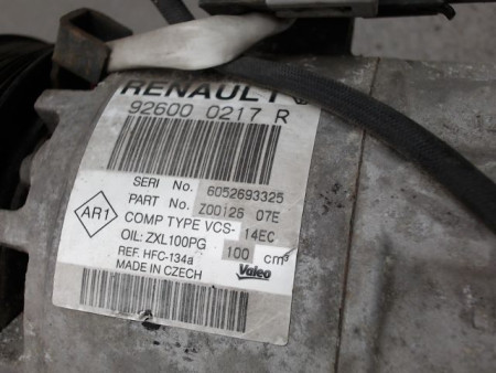 COMPRESSEUR AIR CONDITIONNE RENAULT CAPTUR