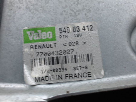 MECANISME ESSUIE-GLACE ARRIERE RENAULT MEGANE