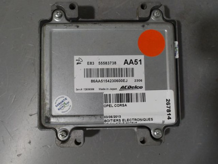 CALCULATEUR MOTEUR OPEL CORSA