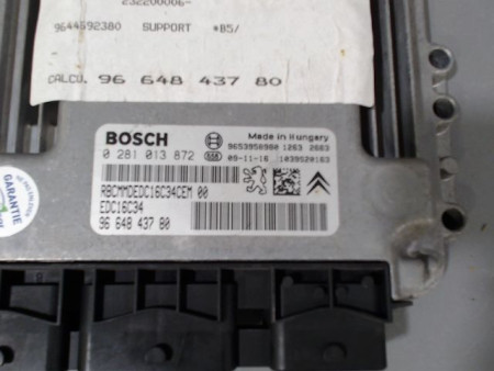 CALCULATEUR MOTEUR CITROEN C4
