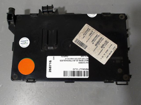 BOITIER GESTION HABITACLE RENAULT CLIO