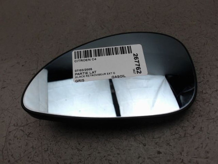 GLACE RETROVISEUR EXT G CITROEN C4
