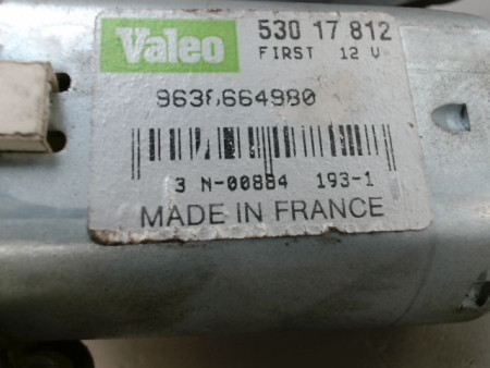 MECANISME ESSUIE-GLACE ARRIERE PEUGEOT 206