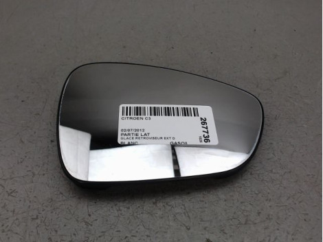 GLACE RETROVISEUR EXT D CITROEN C3