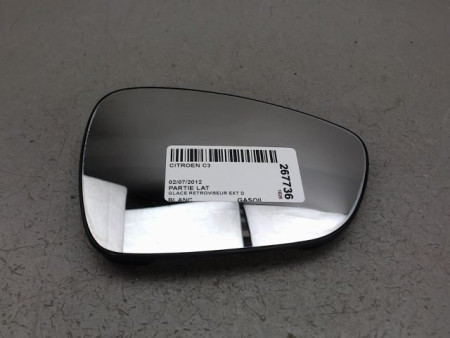 GLACE RETROVISEUR EXT D CITROEN C3