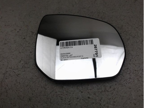 GLACE RETROVISEUR EXT D CITROEN C4