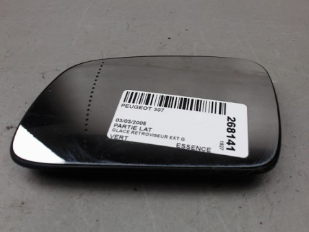 GLACE RETROVISEUR EXT G PEUGEOT 307