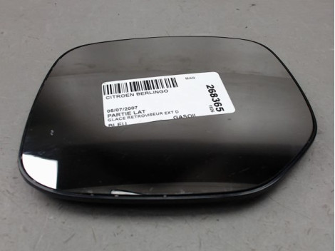 GLACE RETROVISEUR EXT D CITROEN BERLINGO