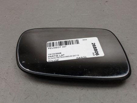 GLACE RETROVISEUR EXT D PEUGEOT 307