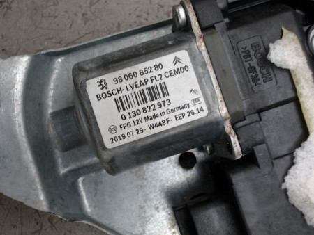 MECANISME LEVE-GLACE AVANT GAUCHE PEUGEOT 508