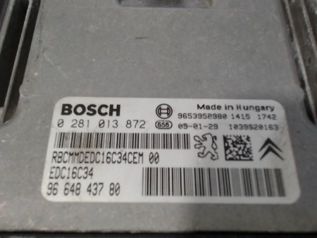 CALCULATEUR MOTEUR PEUGEOT 308