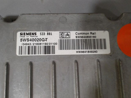 CALCULATEUR MOTEUR PEUGEOT 307