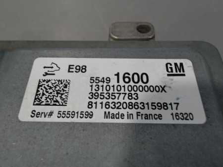 CALCULATEUR MOTEUR OPEL MERIVA