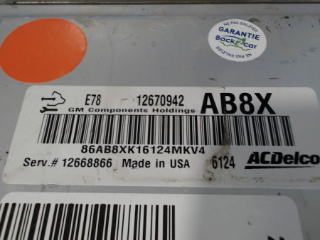 CALCULATEUR MOTEUR OPEL CORSA