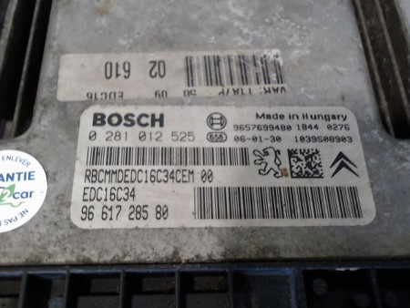 CALCULATEUR MOTEUR PEUGEOT 206