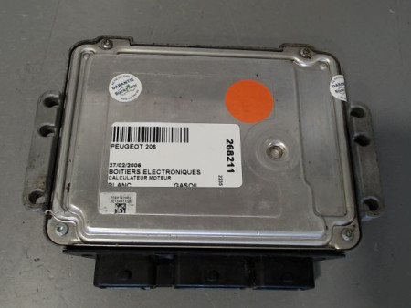 CALCULATEUR MOTEUR PEUGEOT 206