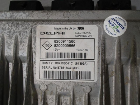 CALCULATEUR MOTEUR RENAULT CLIO