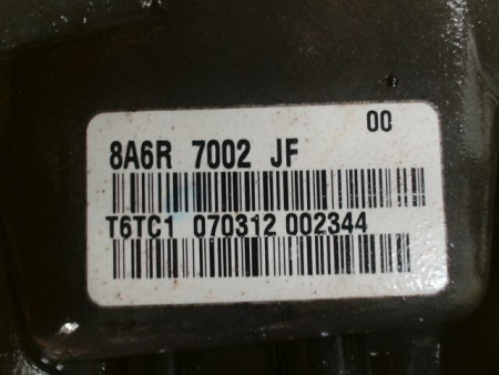 BOITE A VITESSE MECANIQUE FORD FIESTA 1.25