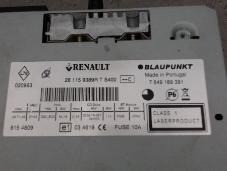 AUTORADIO RENAULT MEGANE