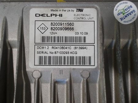 CALCULATEUR MOTEUR RENAULT CLIO