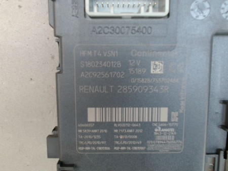 LECTEUR DE CARTE RENAULT CLIO