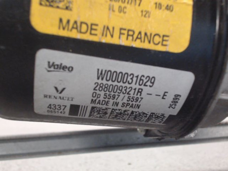 MECANISME ESSUIE-GLACE AVANT DACIA SANDERO