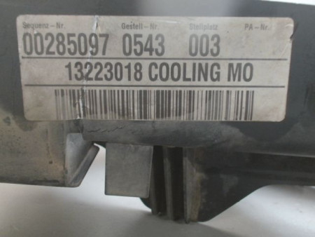 MOTEUR VENTILATEUR RADIATEUR OPEL INSIGNIA