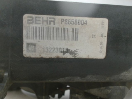 MOTEUR VENTILATEUR RADIATEUR OPEL INSIGNIA