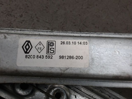 MECANISME LEVE-GLACE AVANT GAUCHE RENAULT CLIO