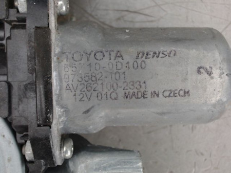 MECANISME LEVE-GLACE AVANT DROIT TOYOTA AURIS