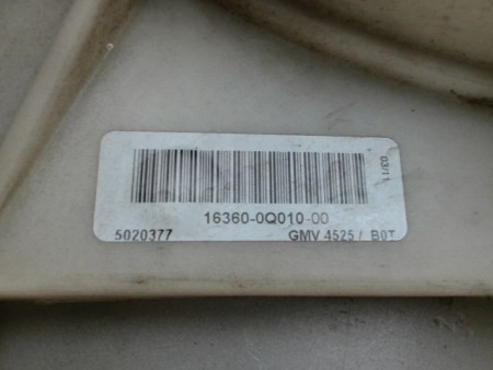 MOTEUR VENTILATEUR RADIATEUR TOYOTA AYGO