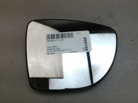 GLACE RETROVISEUR EXT D RENAULT CLIO