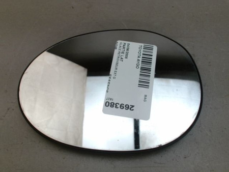 GLACE RETROVISEUR EXT G TOYOTA AYGO