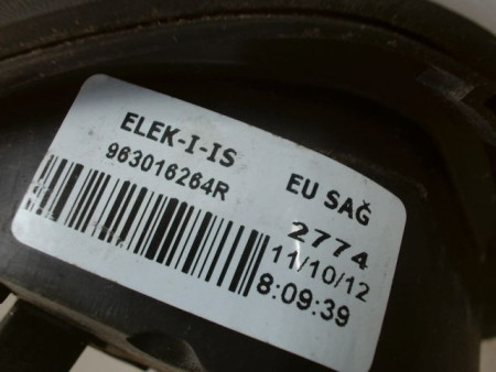 RETROVISEUR EXTERIEUR ELECTRIQUE DROIT RENAULT CLIO